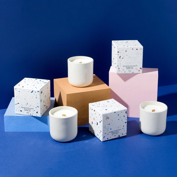 Custom Packaging Luxury Candle Boxes Wholesale